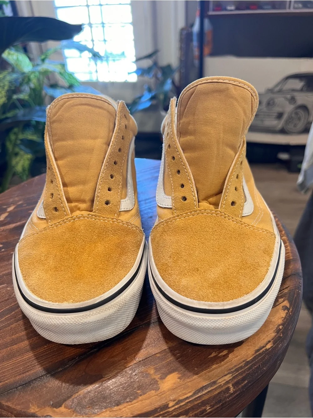 Vans Casual Mustard Low-top Skate Shoes